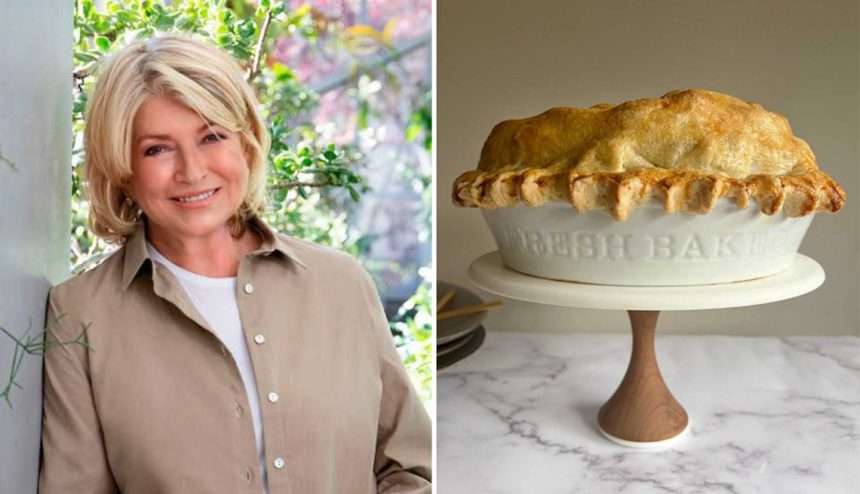 Martha Stewart Shares Her Famous Apple Pie Recipe