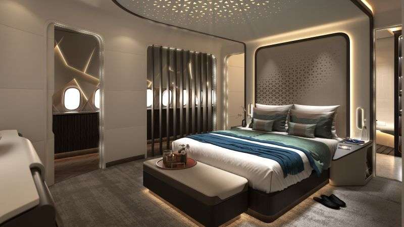 Private Jet Version Of Boeing 777x Features Celestialstar Luxury Cabin