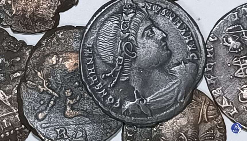 Roman Coins: Discovered By Divers Off The Coast Of Sardinia