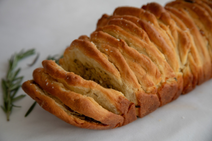 Rosemary Garlic Breakfast Bread Recipe For The Holidays