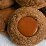 Salted Caramel Ginger Thumbprint Cookies Recipe