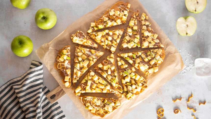 Salted Caramel And Toasted White Chocolate Apple Peel Recipe