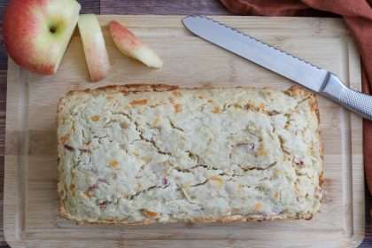 Sharp Cheddar Apple Quick Bread Recipe
