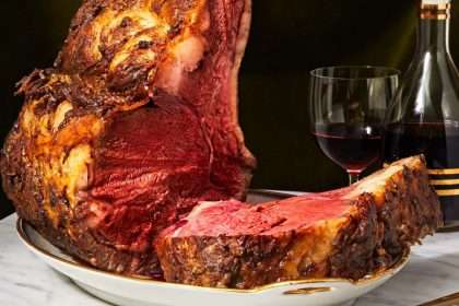 The Best Recipe For Standing Rib Roast Crusted With Dijon