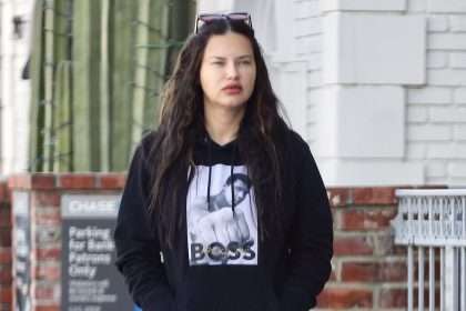 Adriana Lima Takes A Fresh Start With Casual Outing With