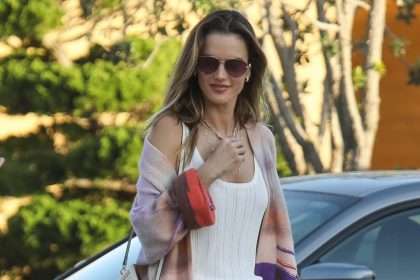 Alessandra Ambrosio Stuns In White, But Be Sure To Bring