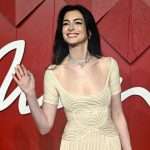 Anne Hathaway Avoids Wardrobe Malfunction At 2023 Fashion Awards