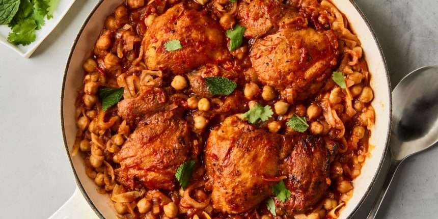 Best Harissa Chickpea And Chicken Skillet Recipes