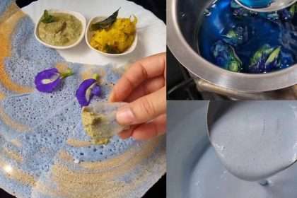 Blue Dosas: These Naturally Colored Dosas Are The New Sensation