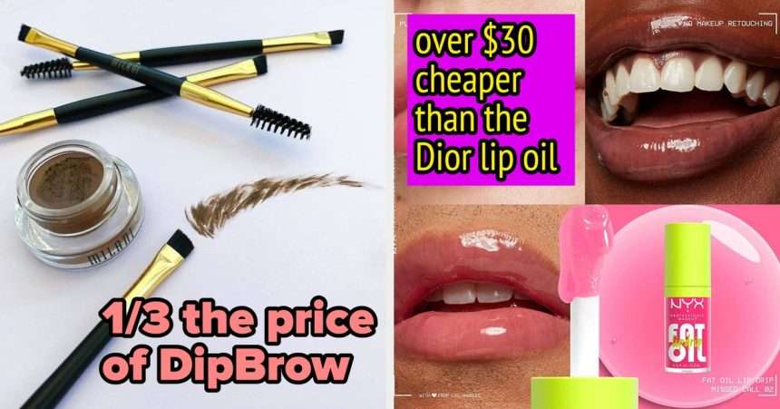 Ditch The High End Brands: 24 Affordable Beauty Products That Are