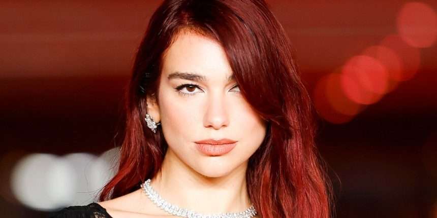 Dua Lipa Embraced Goth Glam In A Completely See Through Lace