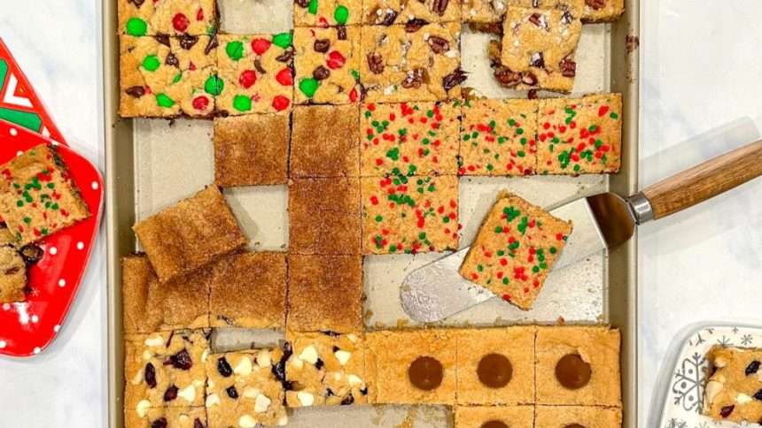Easy And Time Saving Holiday Snack Recipes: Sheet Tray Holiday Cookies,