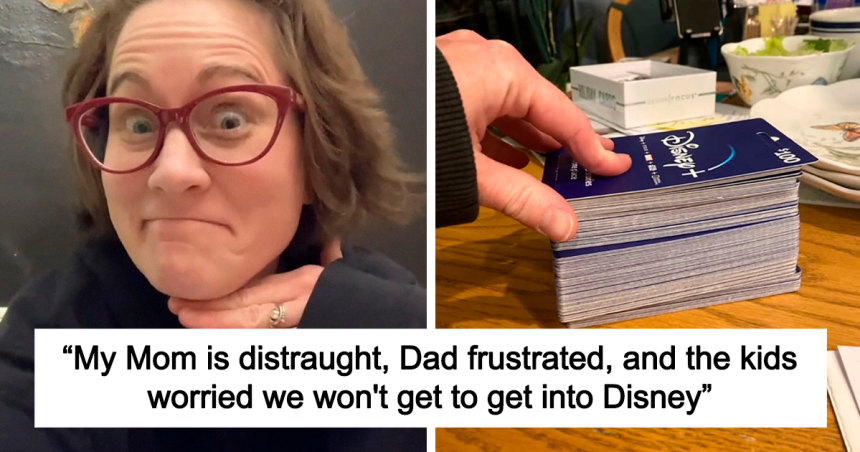 Family Receives $10,000 Disney+ Gift Card Instead Of Disney Park