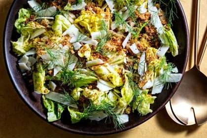 Fennel Salad Recipe With Pistachio Breadcrumbs
