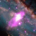 Galaxy Scale Wind Discovered In Distant Space