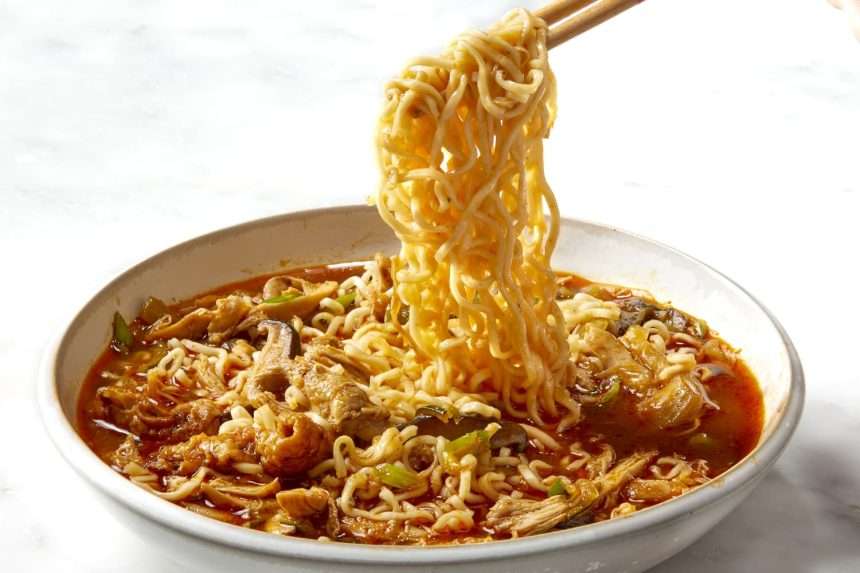 Gochujang Chicken Noodle Soup Recipe