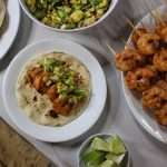 Grilled Shrimp Tacos With Avocado Corn Salsa Recipe