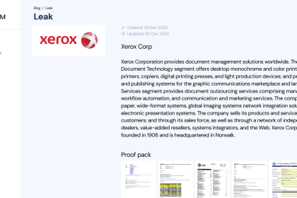 Inc Ransom Ransomware Group Claims To Have Infiltrated Xerox Corporation