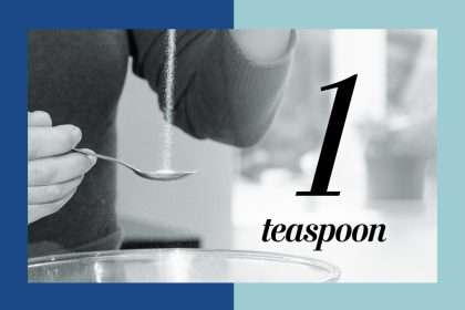 In This Study, Reducing Just One Teaspoon Of Salt Per