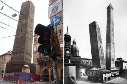 Italian Authorities Secure Bologna's 12th Century Leaning Tower To Prevent It