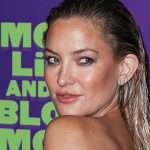 Kate Hudson Rocks Red Lingerie And Is Surrounded By Makeup