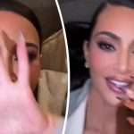 Kim Kardashian Shrinks After Trying The Viral Tiktok Aging Filter