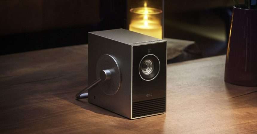 Lg Says Its New Cinebeam Qube 4k Projector Is A