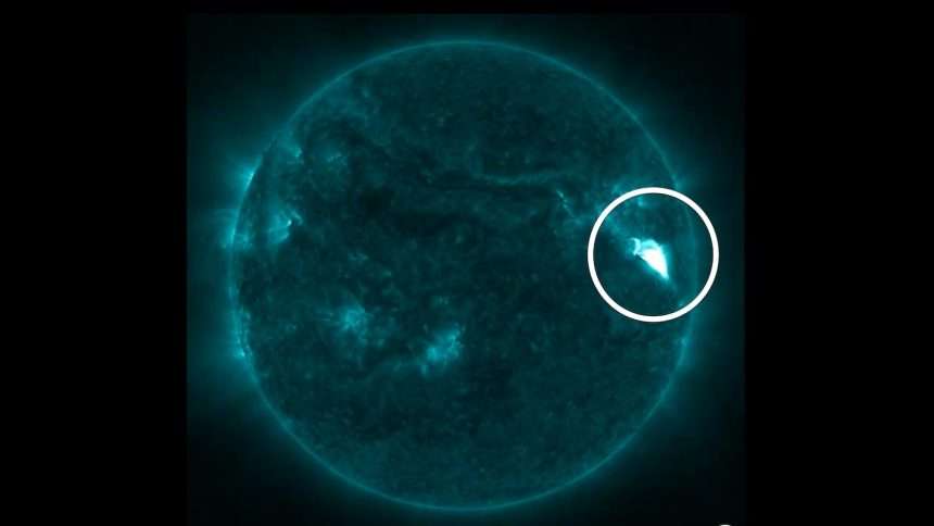 Largest Solar Flare Fired From The Sun Since 2017