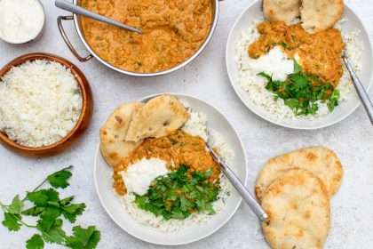 Lentil Curry And Cauliflower Rice Recipe