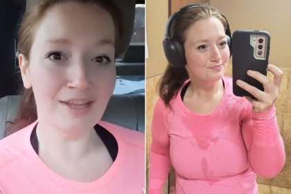 Lexi Reid Wears A Pink Shirt To The Gym For