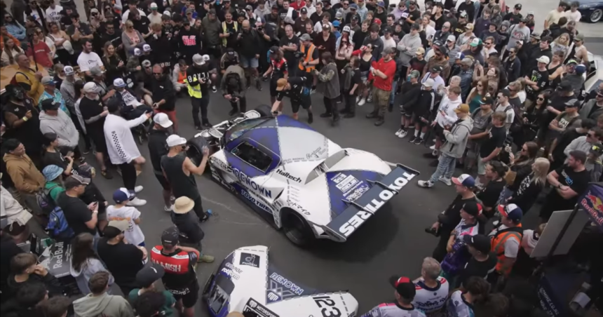 'mad Mike' Unveils World's First 5 Rotor Wankel In Wild Drift