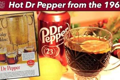 Make "hot Dr. Pepper" Using A 1960s Recipe