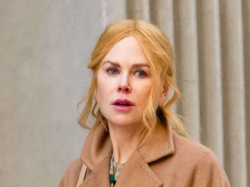 Nicole Kidman Wore The Most Precarious Combination Of Outfits