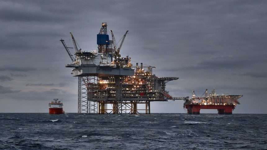 Oil And Gas Extraction In The North Sea Is At