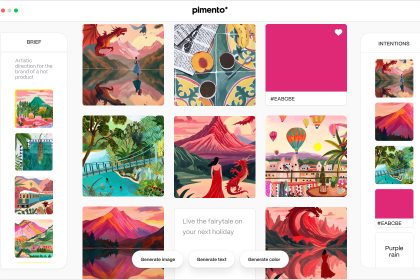 Pimento Turns Creative Briefs Into Visual Mood Boards Using Generative