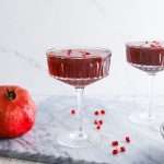 Pomegranate Gin Fizz Holiday Cocktail Recipe