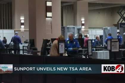 Sunport Unveils New Tsa Checkpoint Area