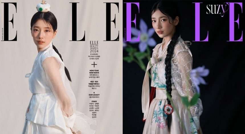 Suzy Features The Beauty Of Hanbok In The January Issue