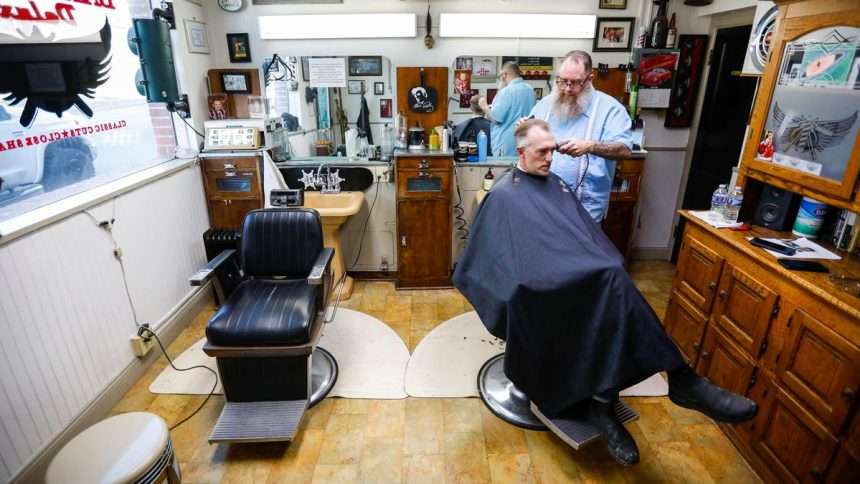 The 74 Year Old Springfield Barber Shop Remains The Only Business On