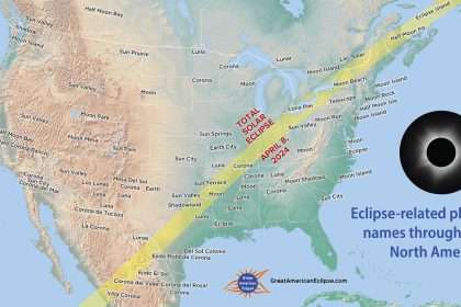 These Eclipse Themed Locations Will Experience Totality On April 8, 2024.