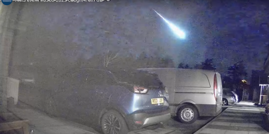 Video Of Dazzling Fireball Meteor Spotted Over Europe