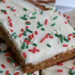 Gingerbread Cookie Bar Recipe