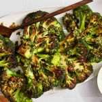 Adina Sussman's Seared Broccoli Steak And Caper Dressing Recipe