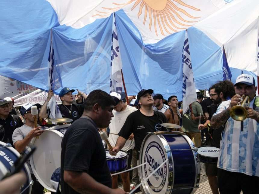 Argentines Take To The Streets To Protest New Austerity Measures