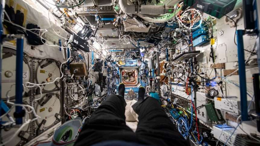 Ax 3 Astronauts Capture Dizzying Photos Of The Iss's Jam Packed Interior