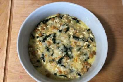 Chickpea And Spinach Casserole Recipe