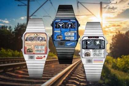 Citizen Releases A Cool Train Themed Watch To Commemorate The 140th