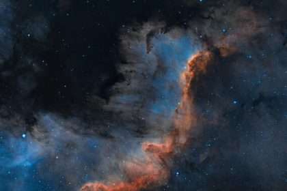 Daily Telescope: Walls Of Cygnus Illuminate The Night Sky