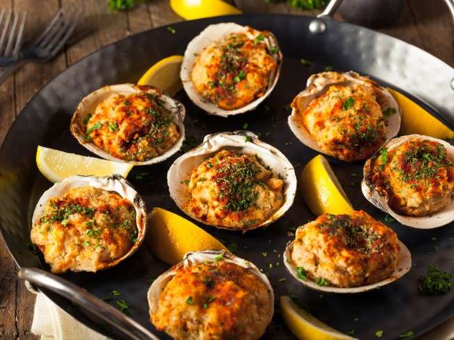 Discounted Baked Clams Recipes, Stuffed Clams Thelocalmalibu.com The
