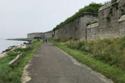 Fort Adams In Newport, Rhode Island, Is A Pentagon Of